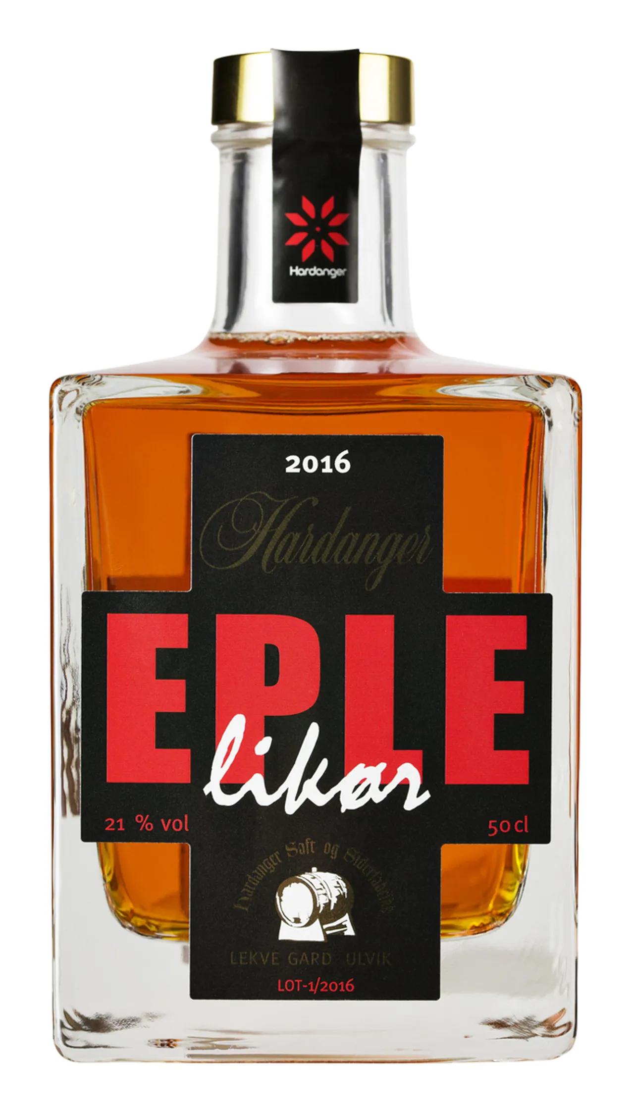HARDANGER EPLELIKØR 21% 50CL