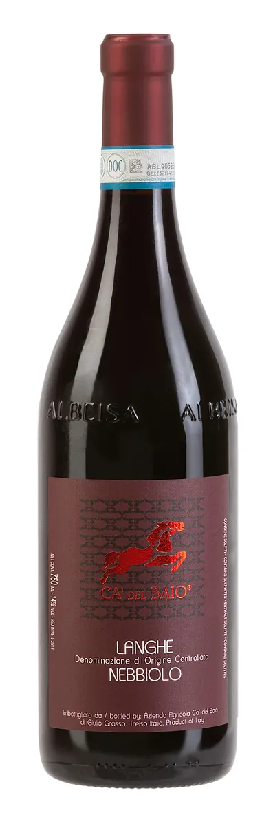 CA DEL BAIO LANGHE NEBBIOLO 14,5% 75CL CA DEL BAIO LANGHE NEBBIOLO 14,5% 75CL