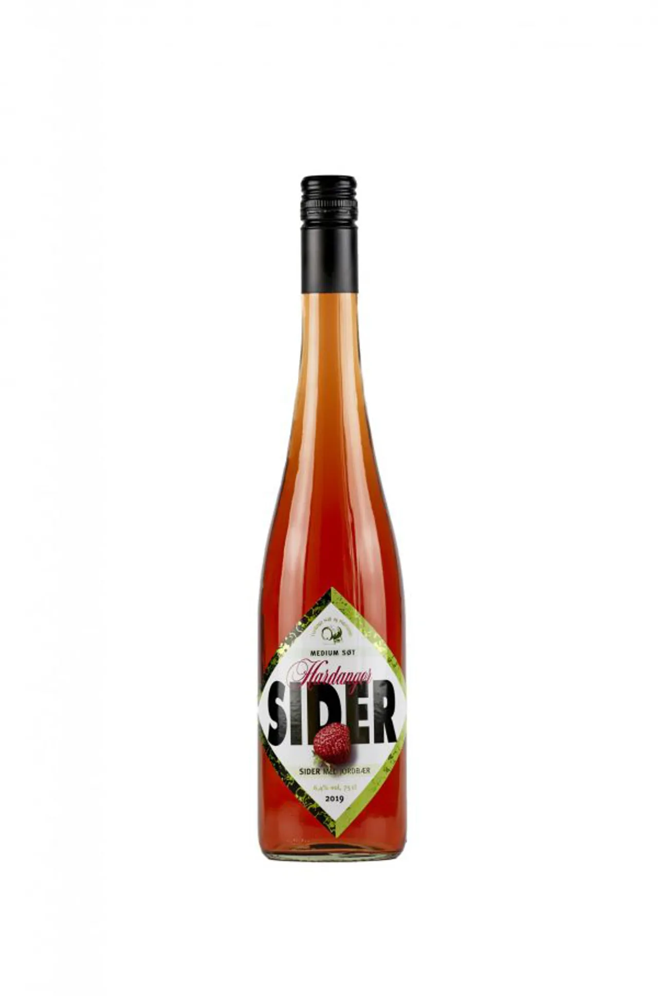 SIDER MED JORDBÆR 6,4% 12X75CL