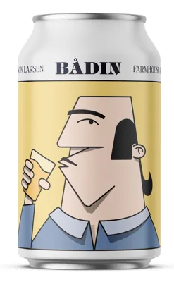 BÅDIN SAISON LARSEN FARMHOUSE ALE 6,5% 24X3 BÅDIN SAISON LARSEN FARMHOUSE ALE 6,5% 24X3