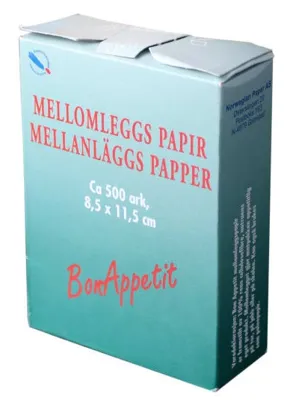 Mellomleggspapir 500ark