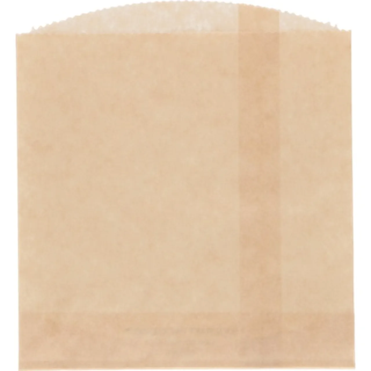 POMMES FRIT. POSE BRUN 11X11CM 1000STK