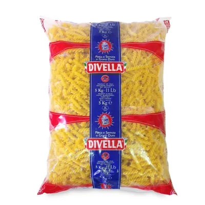 DIVELLA FUSILLI 5 KG X 3 DIVELLA FUSILLI 5 KG X 3