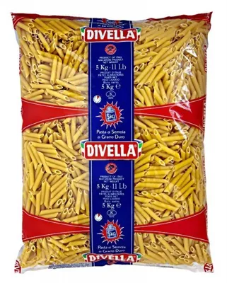 DIVELLA PENNE ZITI RIGATE 5 KG X 3 DIVELLA PENNE ZITI RIGATE 5 KG X 3