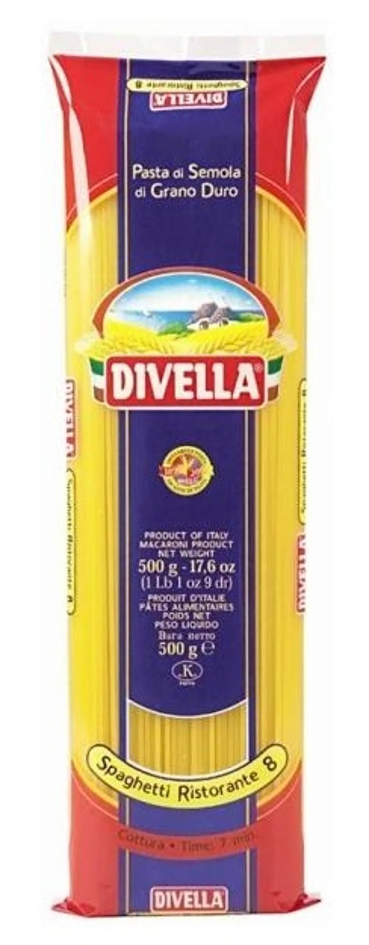 DIVELLA RISTORANTE SPAGHETTI 500GR X 36STK