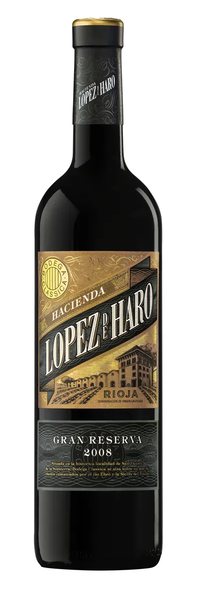 HACIENDA LOPEZ DE HARO GRAN RESERVA DE HARO TINTO 2014 14% 7 HACIENDA LOPEZ DE HARO GRAN RESERVA DE HARO TINTO 2014 14% 7