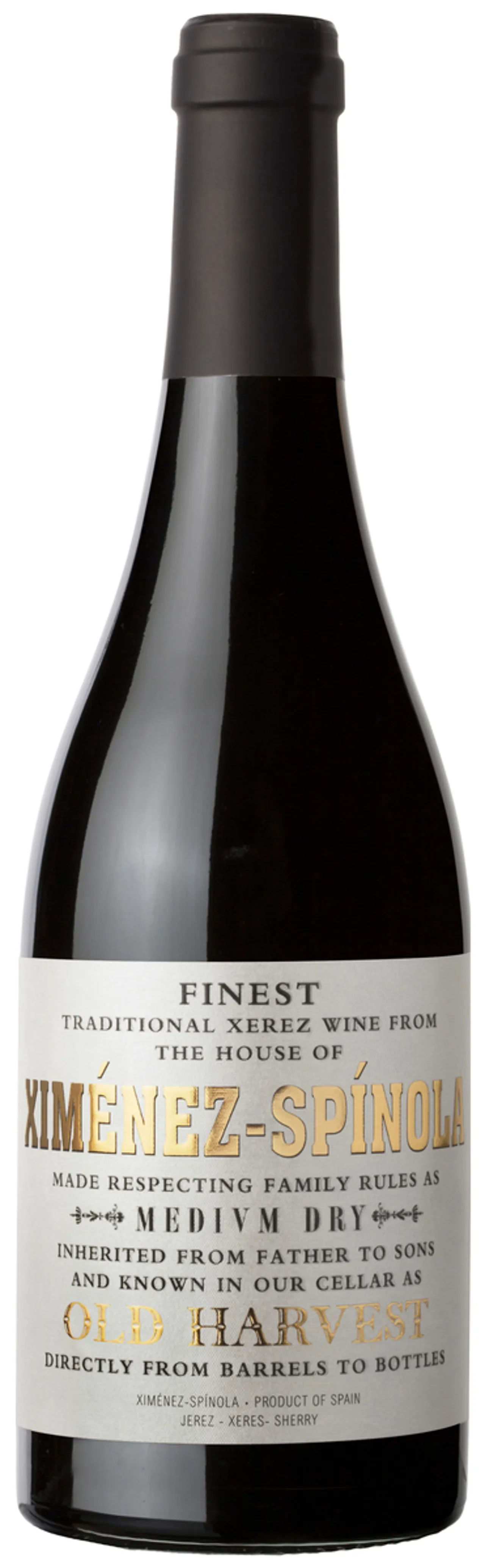 XIMENEZ-SPINOLA OLD HARVEST SOLERA 1964 17% 50CL