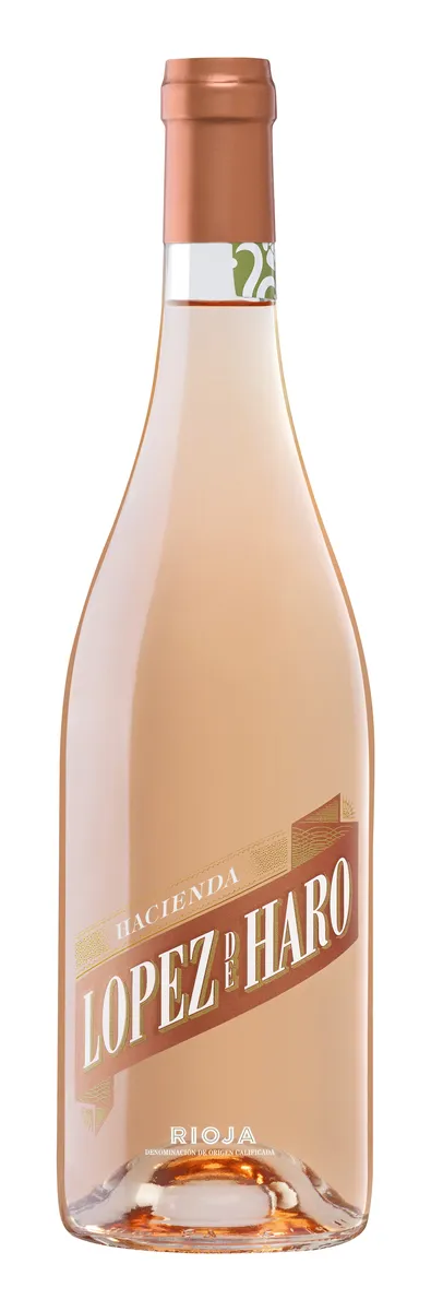 HACIENDA LOPEZ DE HARO ROSADO 2022/23 12,5% 75CL HACIENDA LOPEZ DE HARO ROSADO 2022/23 12,5% 75CL