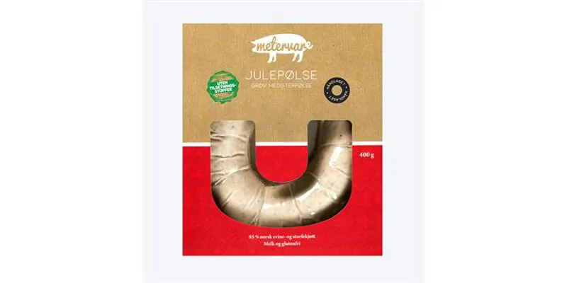 Metervare Julepølse 33x60g