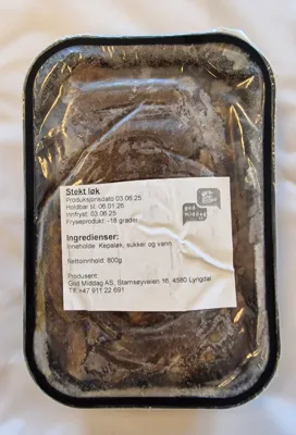 STEKT LØK 800g STEKT LØK 800g