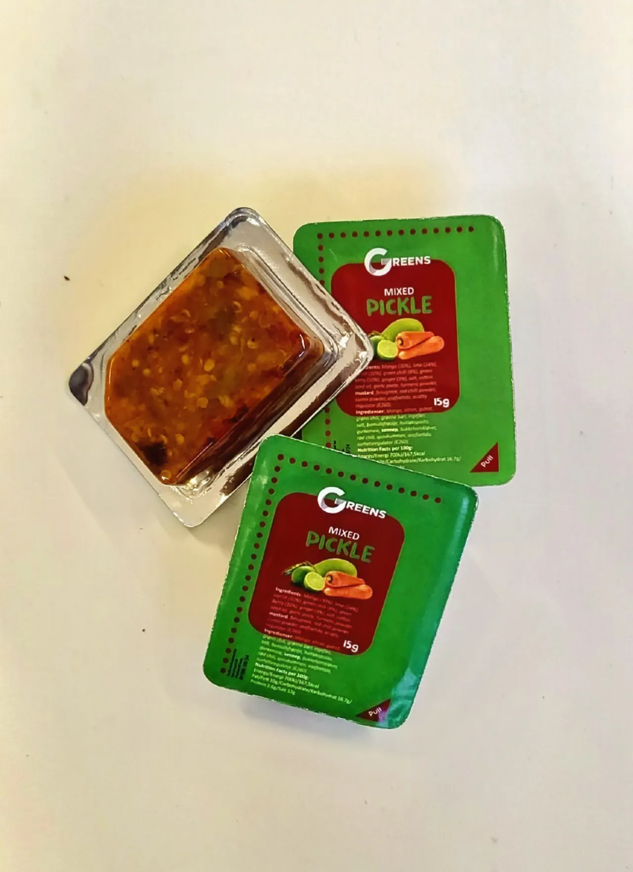 GREENS BLISTER MIXED PICKLE 15KG