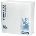 SERVIETT PREMIUM HVIT 40X40CM 50PK