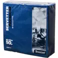 SERVIETT PREMIUM MØRKBLÅ 40X40CM 12X50 PK