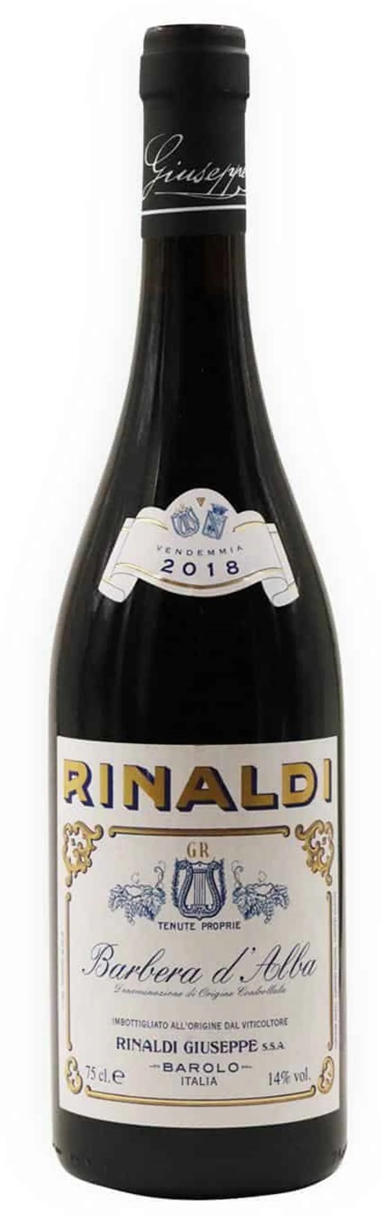 G. RINALDI BARBERA D'ALBA 14% 75CL