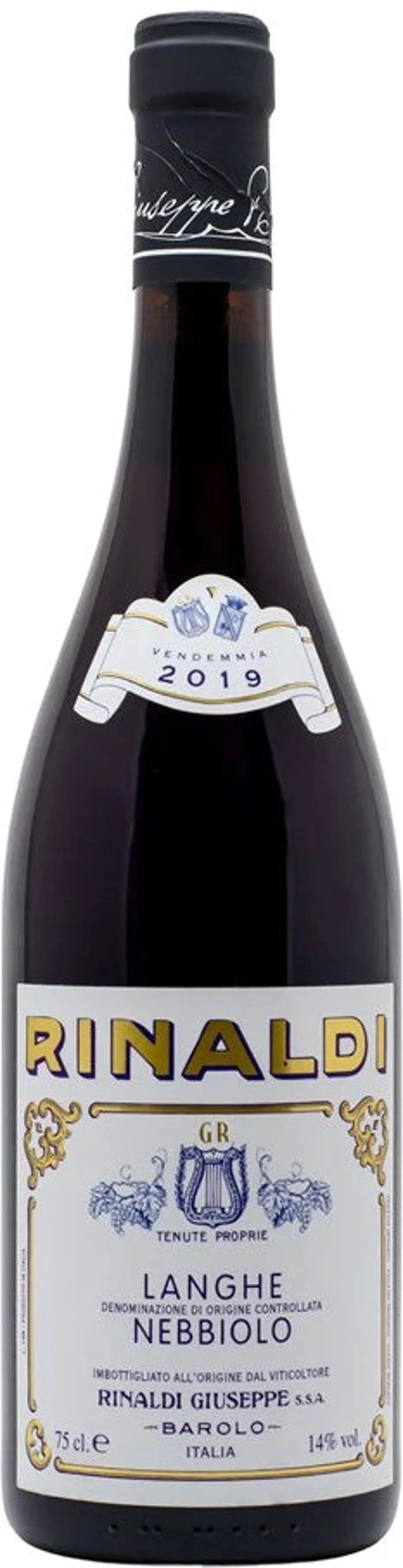 LANGHE NEBBIOLO RINALDI 15% 75CL
