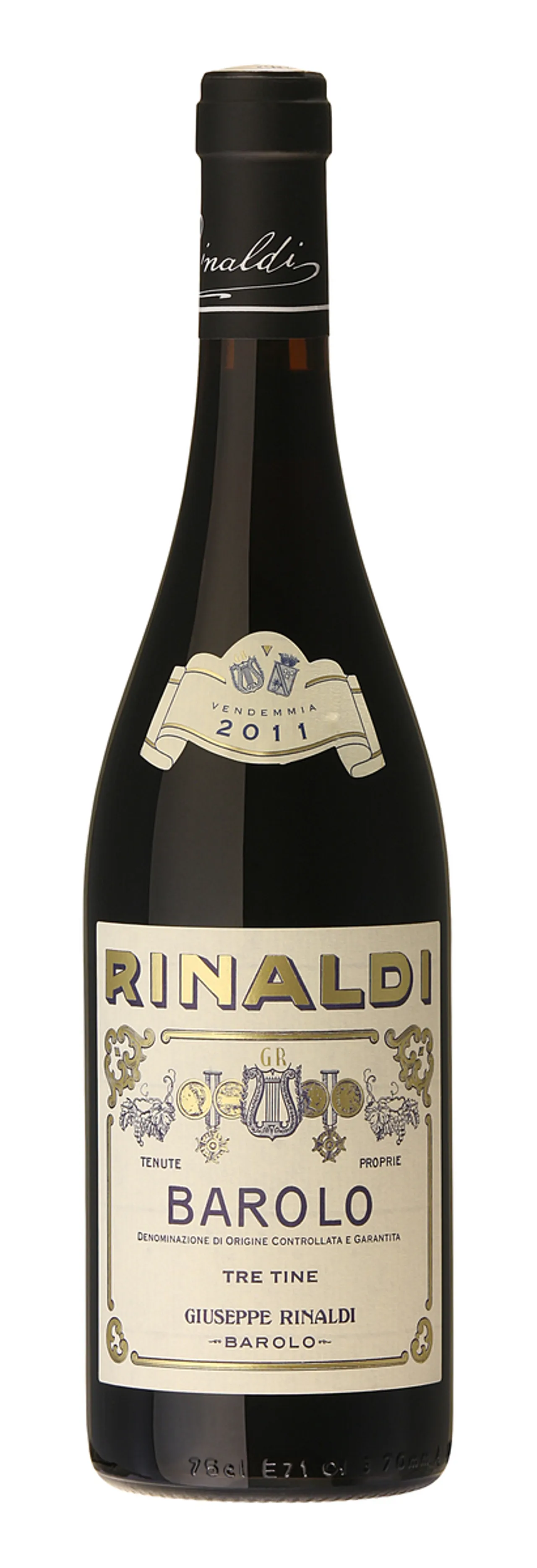 G. RINALDI BAROLO TRE TINE 14% 75CL