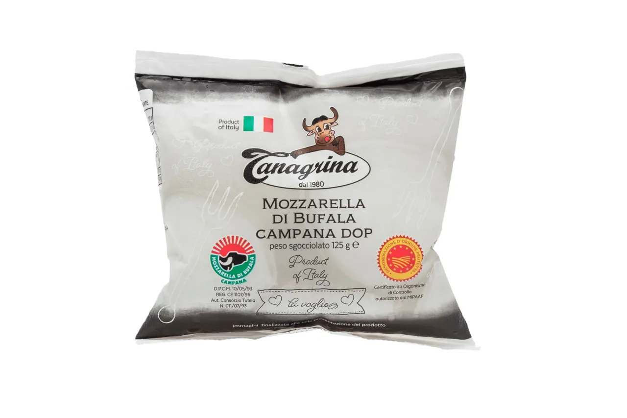 MOZZARELLA BUFALA DOP POSE 2X125G 16d KRT12 POSER TANAGRINA