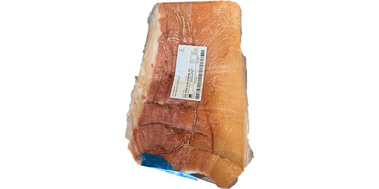 SVIN FLESKESIDE U/BEN M/SVOR CA 10KG