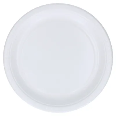 Papptallerken 22cm Hvit 550stk