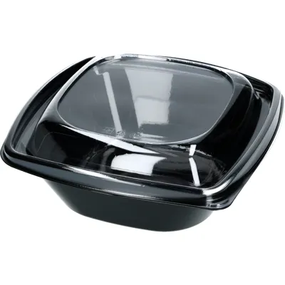 SALATSKÅL SORT +LOKK MOOI 100CL 300STK SALATSKÅL SORT +LOKK MOOI 100CL 300STK