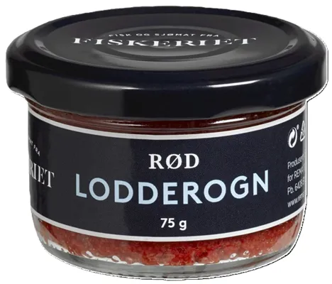 Lodderogn Rød 75gr