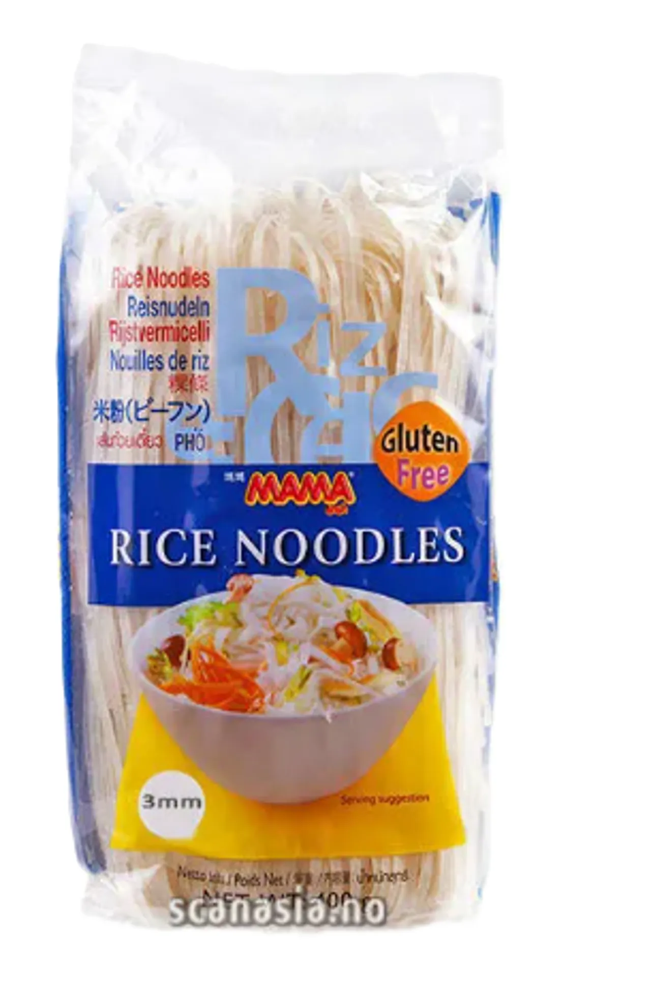 RIS NUDLER 3MM 400GR