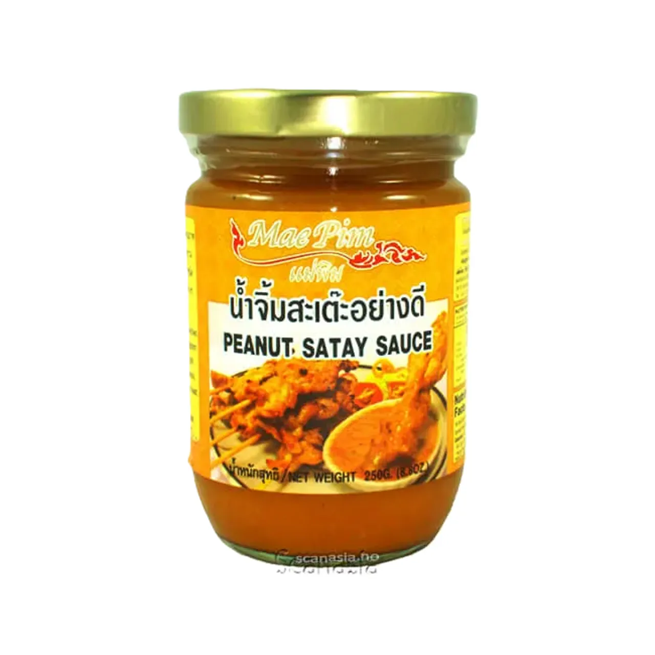 MAE PIM PEANUT SATAY SAUCE 250G