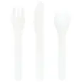 PAPIRSKJE HVIT 150MM (100PCS)