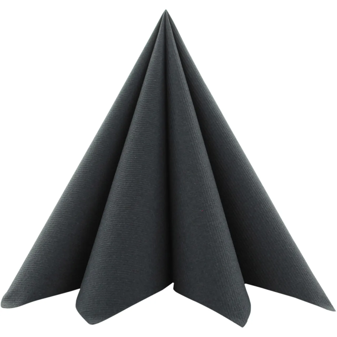 SERVIETT AIRLAID SORT 40X40CM 600PK
