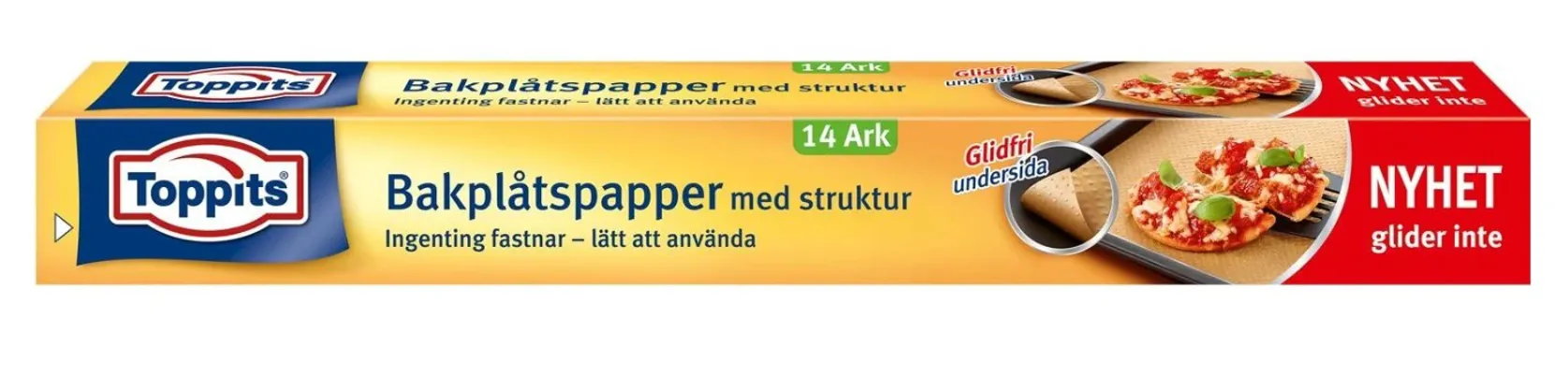 Bakepapir Toppits 42x38cm 14 Ark Bakepapir Toppits 42x38cm 14 Ark