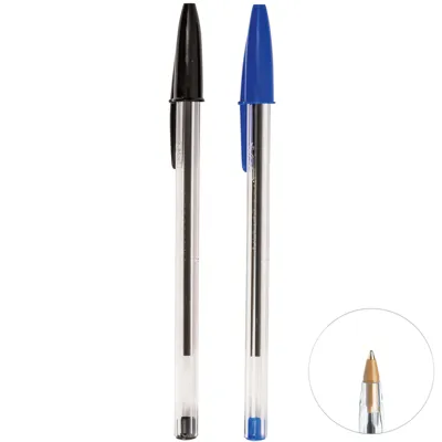 KULEPENN BIC CRISTAL (SVART) 50PK KULEPENN BIC CRISTAL (SVART) 50PK