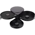 GLASRIMMER APS SORT 20X7,5CM