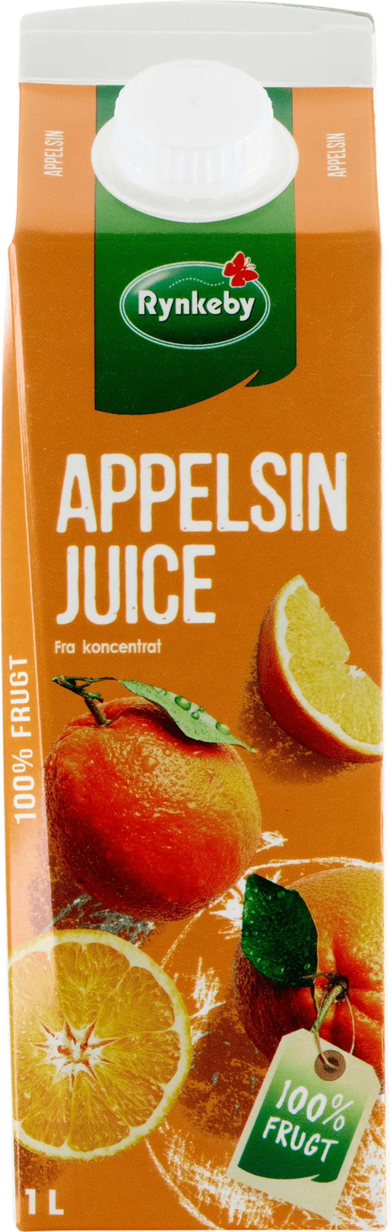 APPELSINJUICE UTEN FRUKTKJØTT 1 LTR