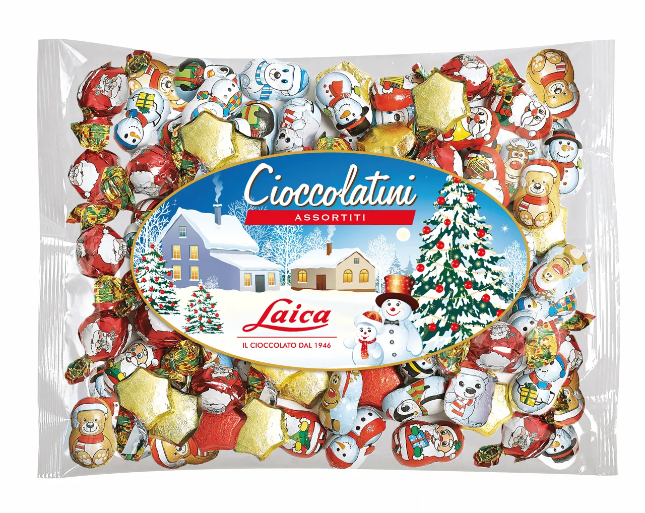JULE SJOKOLADE ASSORT LAICA 1KG