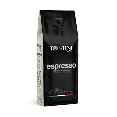 KAFFE ESPRESSO HELE BØNNER 1KG POSE TOSTINI KAFFE ESPRESSO HELE BØNNER 1KG POSE TOSTINI
