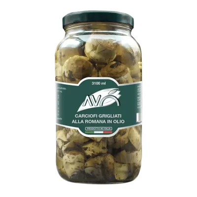 ARTISJOKK GRILLET ROMANA 3,10L GLASS ANTICA ARTISJOKK GRILLET ROMANA 3,10L GLASS ANTICA