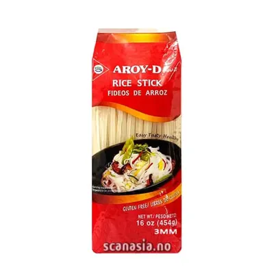 Rice Stick 3mm 30x454g Aroy-D