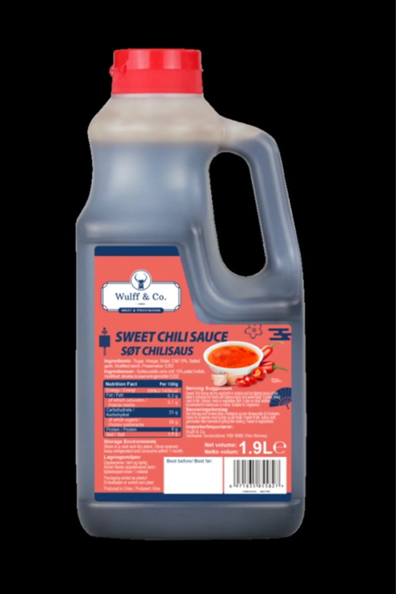 SWEET CHILI SAUS 1,9L