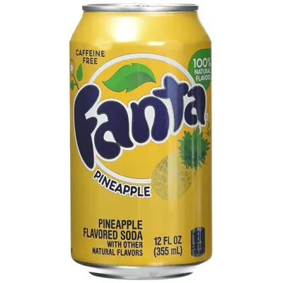FANTA PINEAPPLE 355ML FANTA PINEAPPLE 355ML