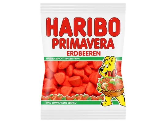 HARIBO PRIMAVERA ERDBEEREN 175G HARIBO PRIMAVERA ERDBEEREN 175G