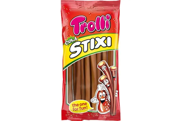 TROLLI STIXI COLA 24X85G TROLLI STIXI COLA 24X85G