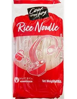 RICE STICK 1MM 400GR COOK ENJOY RICE STICK 1MM 400GR COOK ENJOY