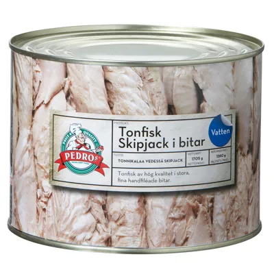 TUNFISK I OLJE PEDROS 1,705KG TUNFISK I OLJE PEDROS 1,705KG