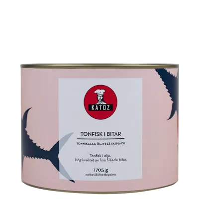 TUNFISK I OLJE KATOZ 1,705KG TUNFISK I OLJE KATOZ 1,705KG