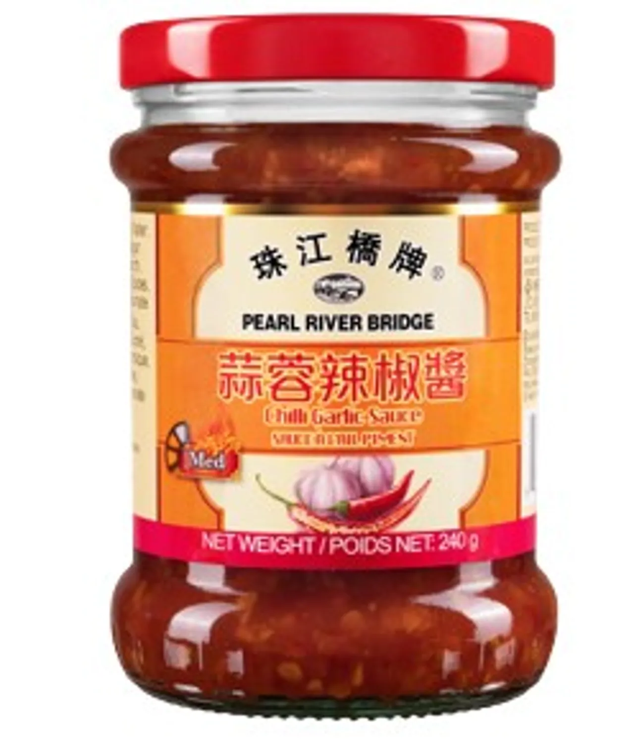 CHILI HVITLØK SAUS 240G
