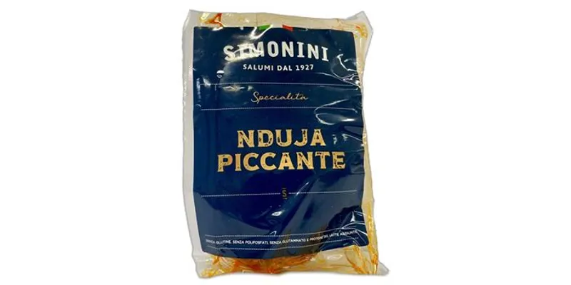NDUJA PICCANTE SIMONINI CA400G NDUJA PICCANTE SIMONINI CA400G