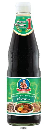 MØRK SOYASAUS SØT GREEN LABEL 970G