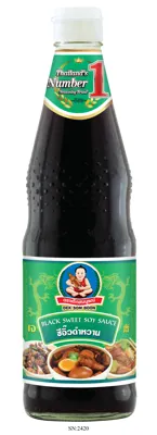 MØRK SOYASAUS SØT GREEN LABEL 970G MØRK SOYASAUS SØT GREEN LABEL 970G