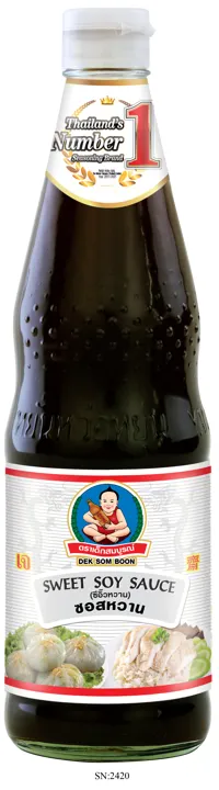 SOYASAUS SØT WHITE LABEL 970G