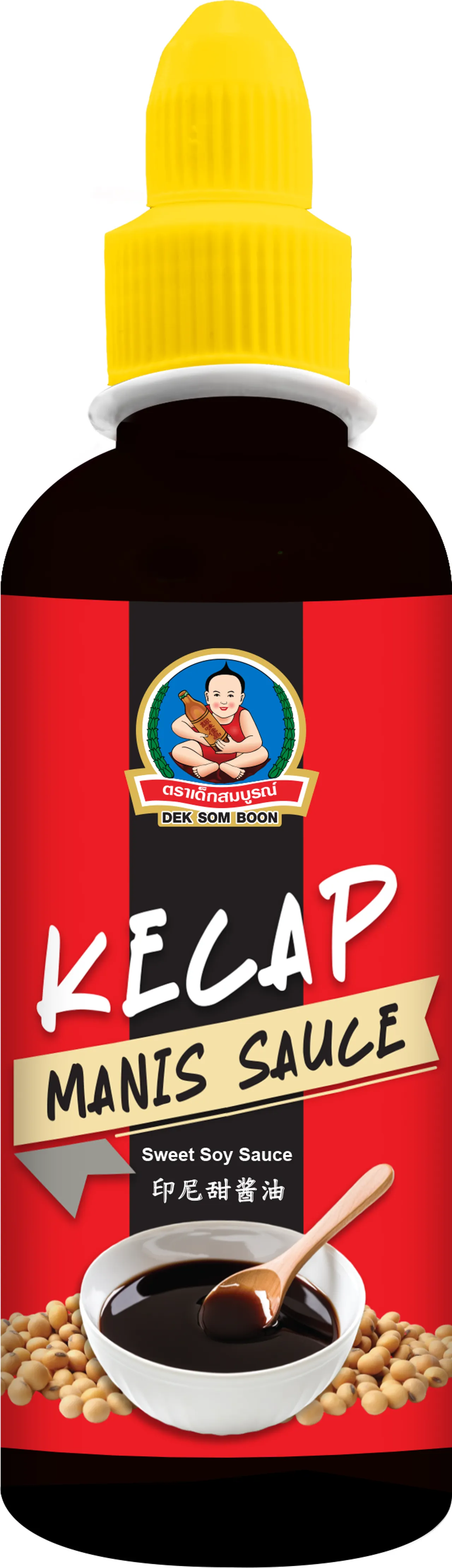 KECAP MANIS SOYA SAUS DEK SOM BOON 345G